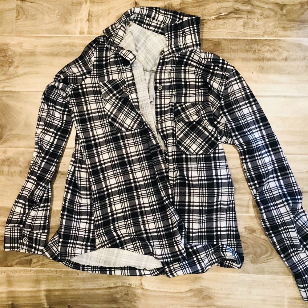 Black And White Flannel